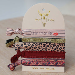 Ibiza hair ties Enjoy every day