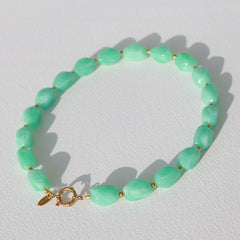 Collar de oro Rocas turquesa