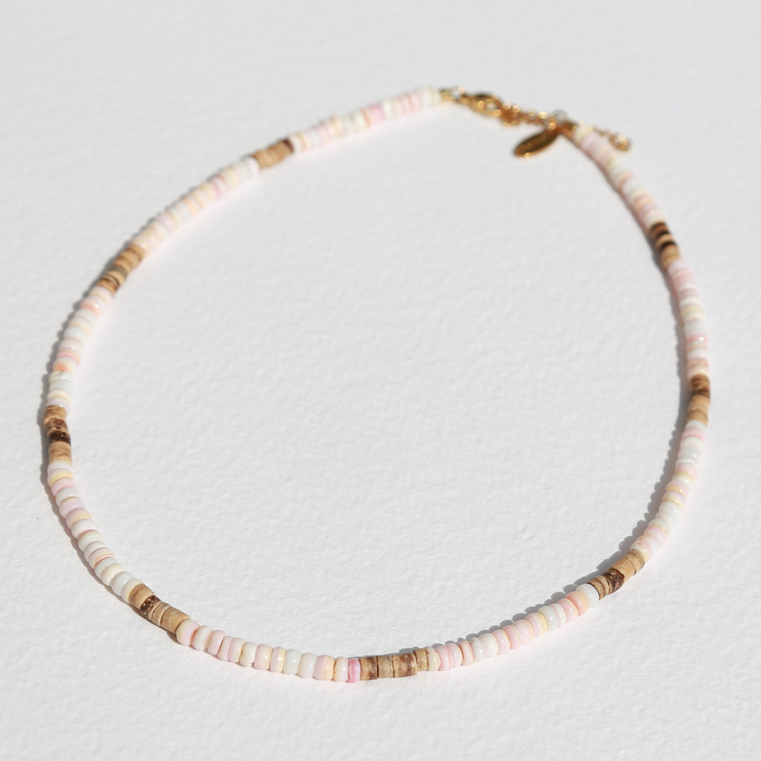 Ketting Coco Beach roze