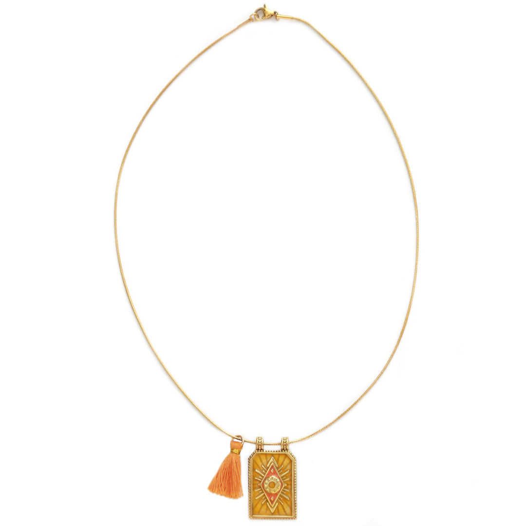 Gouden ketting tableau gold