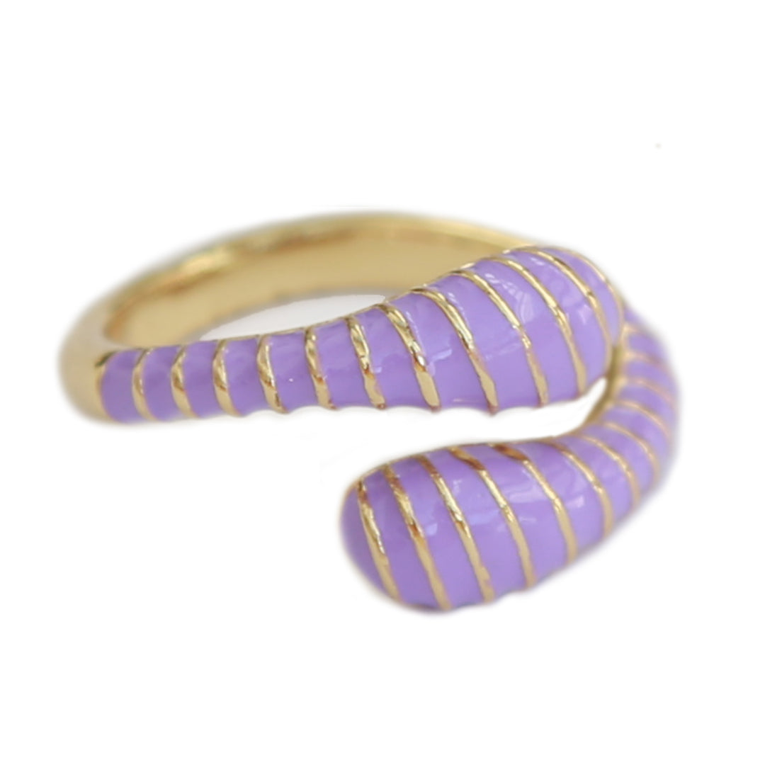 Ring iconic paars