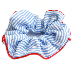Scrunchie striped pajamas