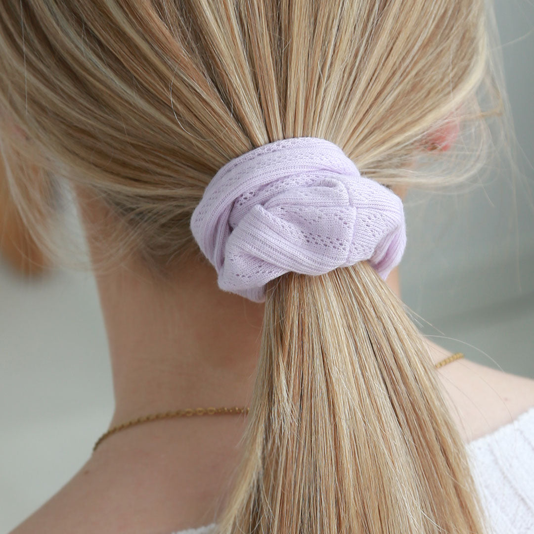 Scrunchie Jersey lila
