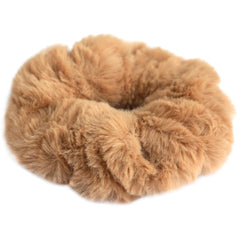 Scrunchie fluffy beige