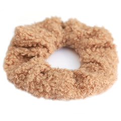 Scrunchie teddy sahne