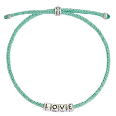 Le bracelet d'amour argent turquoise