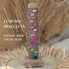 Pulsera Leopard Love - ¡Elige tu propio color!