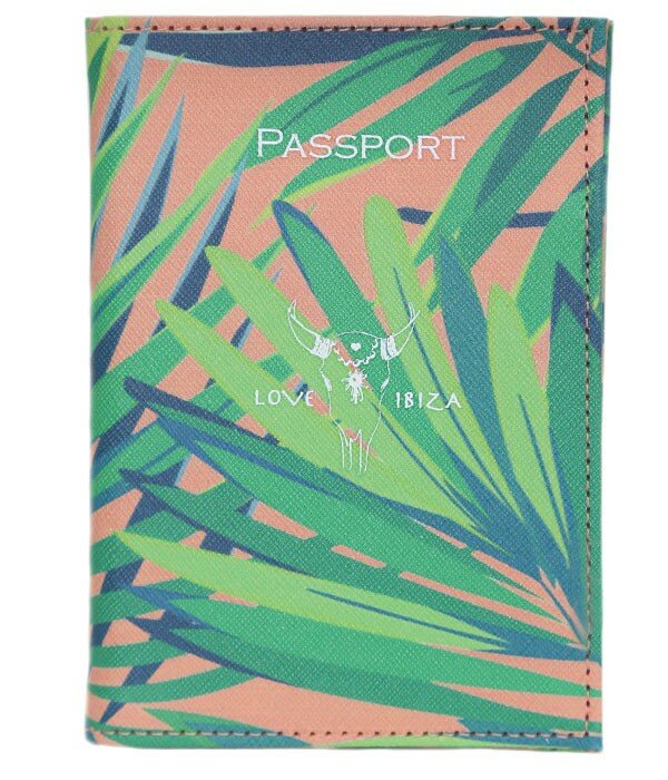 Couverture de passeport palm