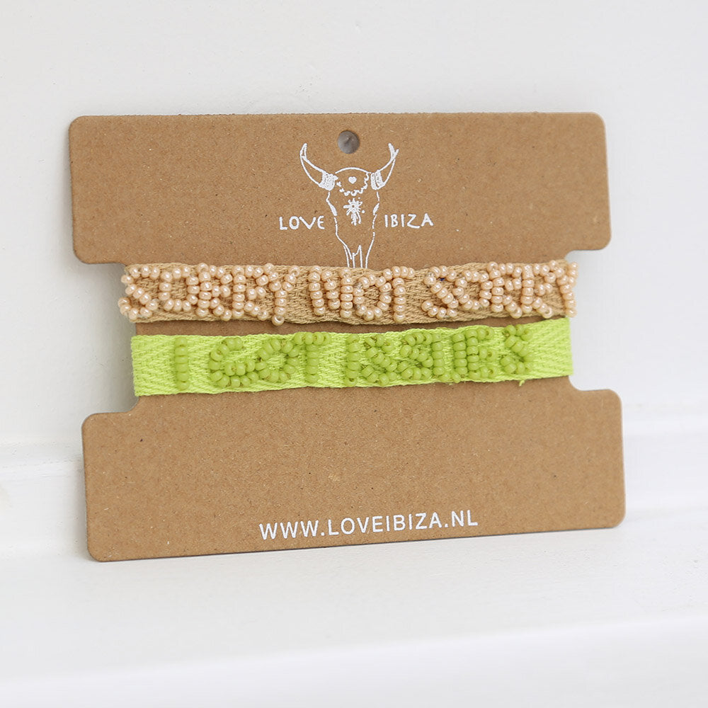 Sorry not sorry & I got issues set of 2 bracelets