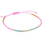 Bracelet miyuki neon coral