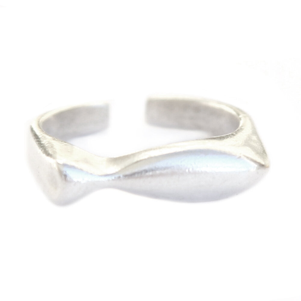 Ring fish zilver