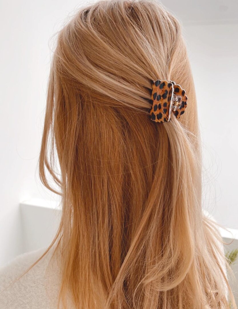Haarspange little leo brown