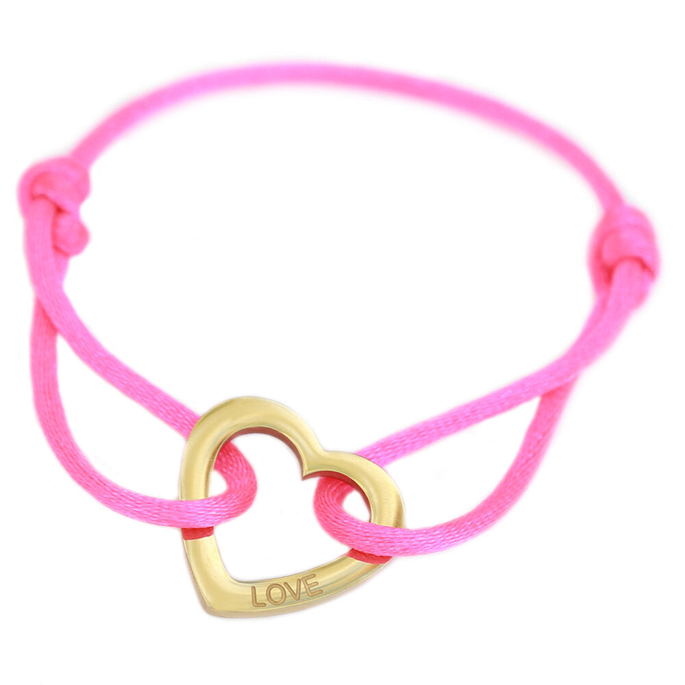 Armband süße Liebe rosa