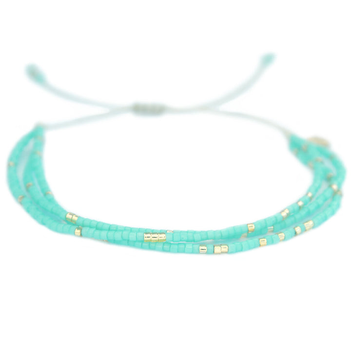 Miyuki armband summer turquoise