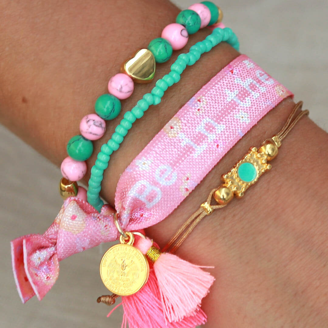 Brazalete Amanjena turquesa
