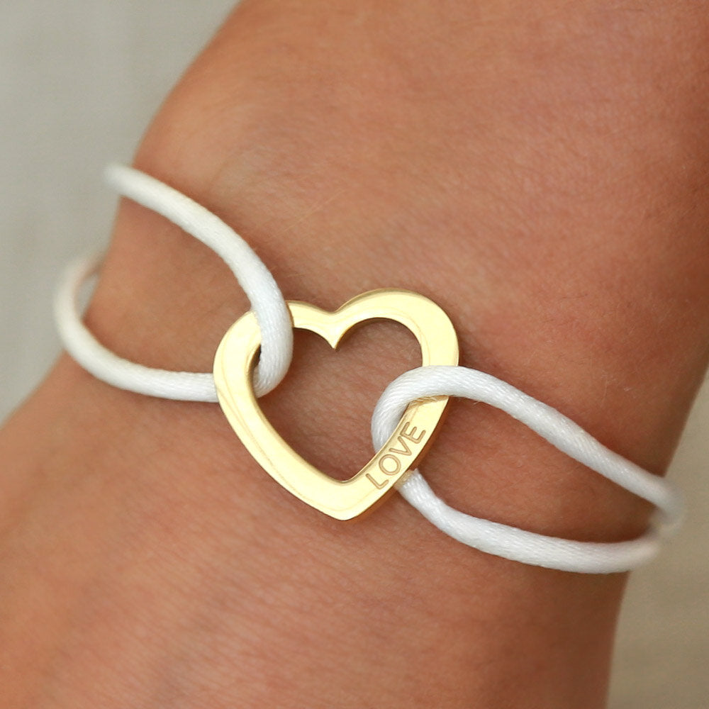 Bracelet sweet love blanc